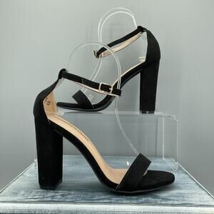 NEW Dream Pairs Women’s Hi-Chunk High Heels Black Size 6